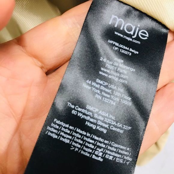 💕HOST PICK💕 x 2 Maje Fringed Jacket NWT - Picture 6 of 11